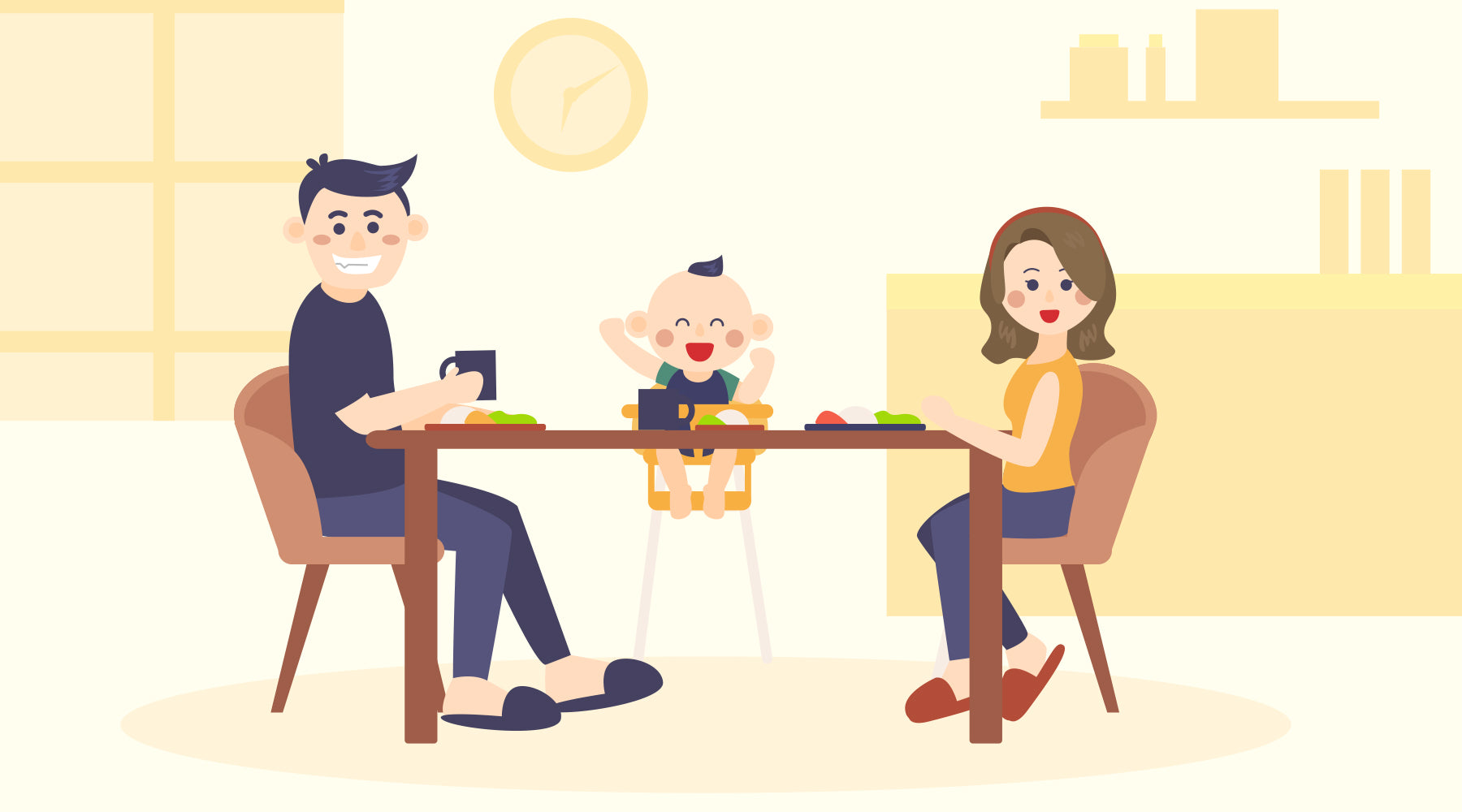 Why you should eat with your baby?