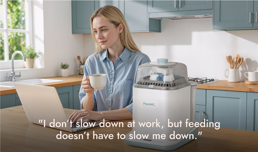 Papablic Baby Bottle Washer Sterilizer and Dryer