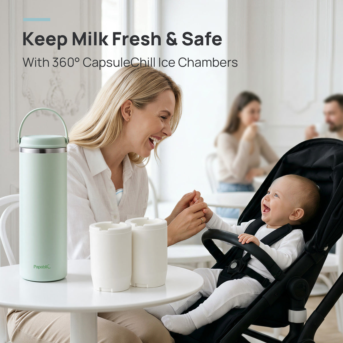 Papablic 360° CapsuleChill™ Ice Chamber (2 Packs)
