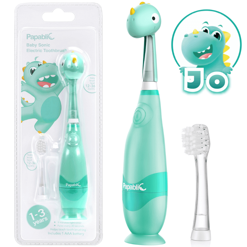 Papablic Toddler Sonic Electric Toothbrush