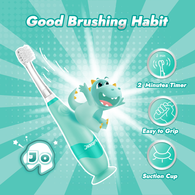 Papablic Toddler Sonic Electric Toothbrush