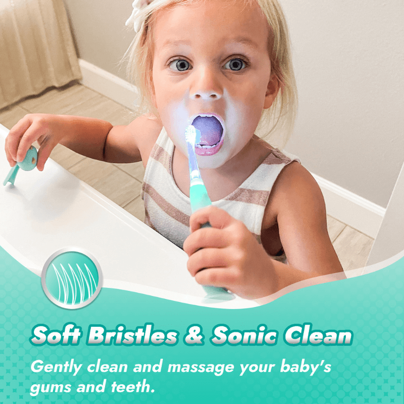 Papablic Toddler Sonic Electric Toothbrush