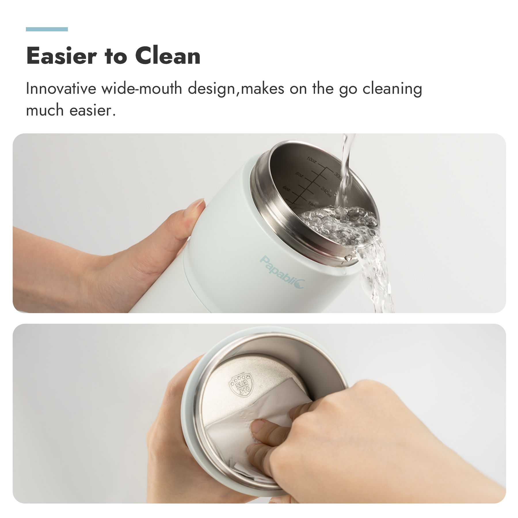 Papablic Portable Bottle Warmer & Sterilizer Pro