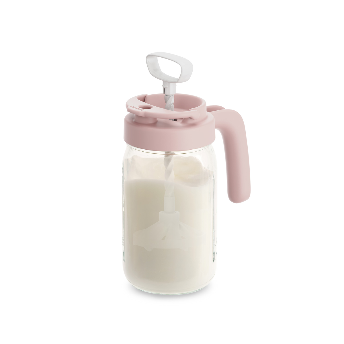 Glass Formula And Breastmilk Mixing Pitcher with Mixing Handle
