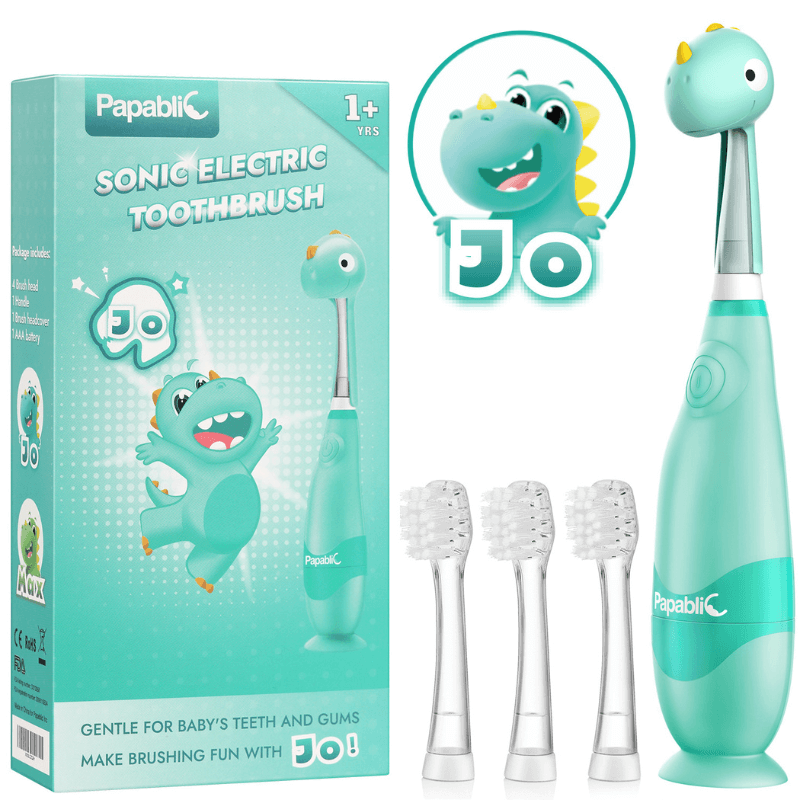 Papablic Toddler Sonic Electric Toothbrush