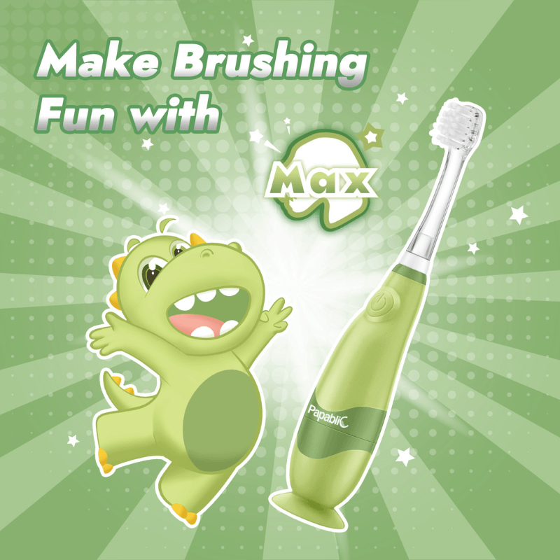 Papablic Toddler Sonic Electric Toothbrush