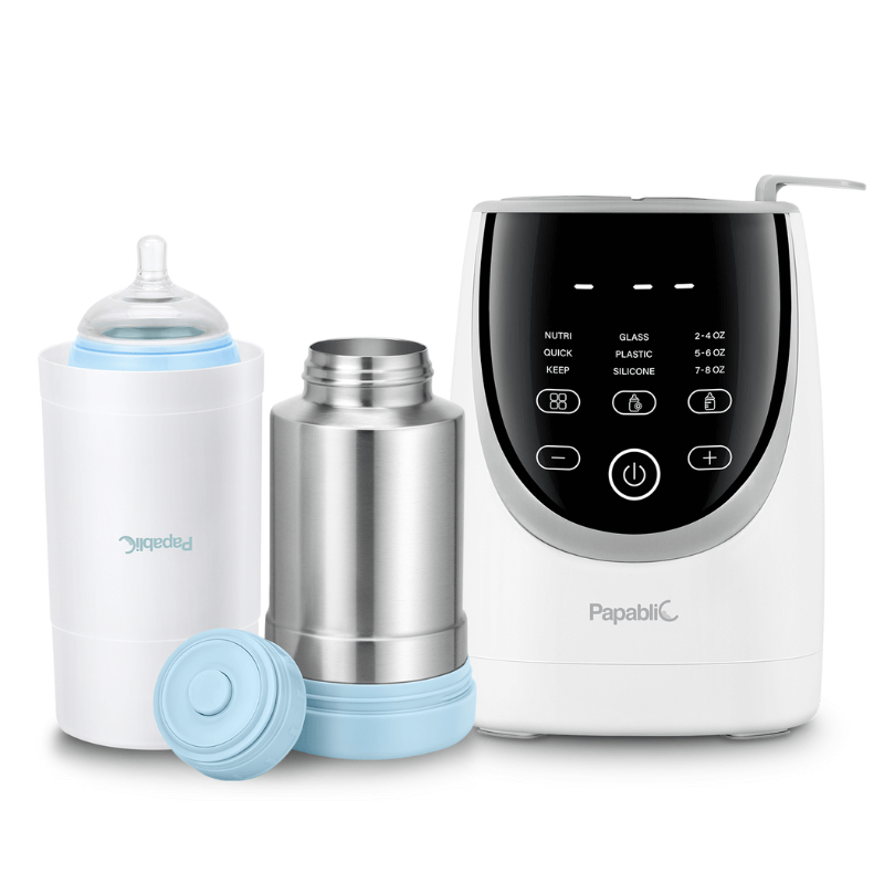 Swirlable Bottle Warmer & Portable Travel Bottle Warmer Set