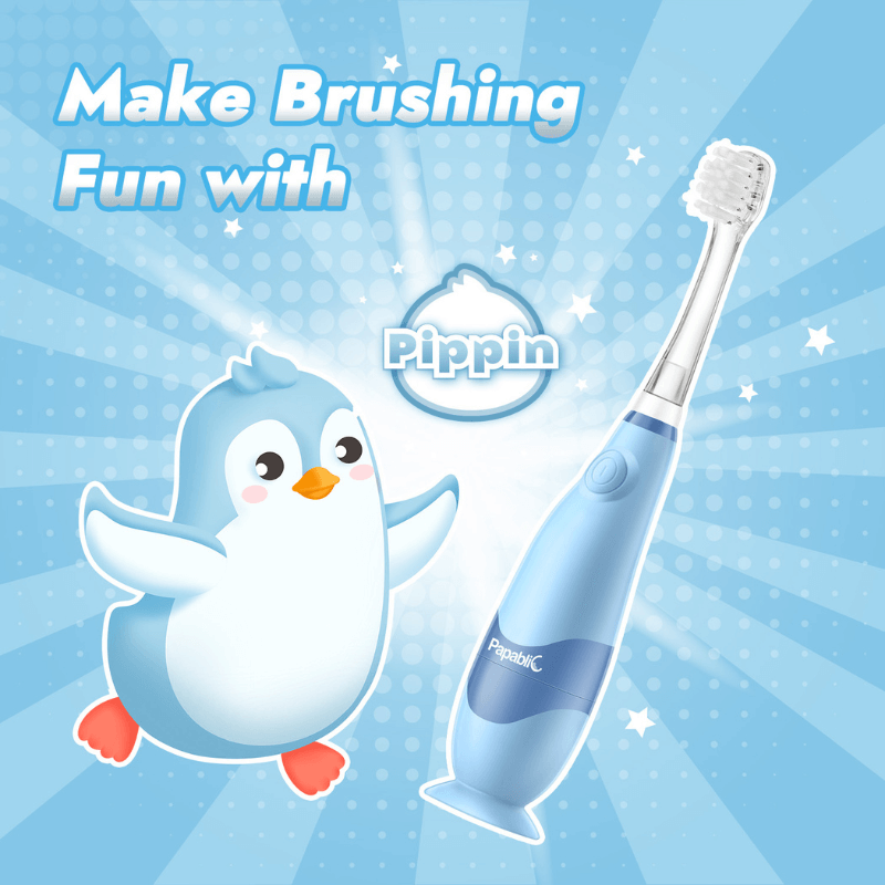 Papablic Pippin Toddler Sonic Electric Toothbrush