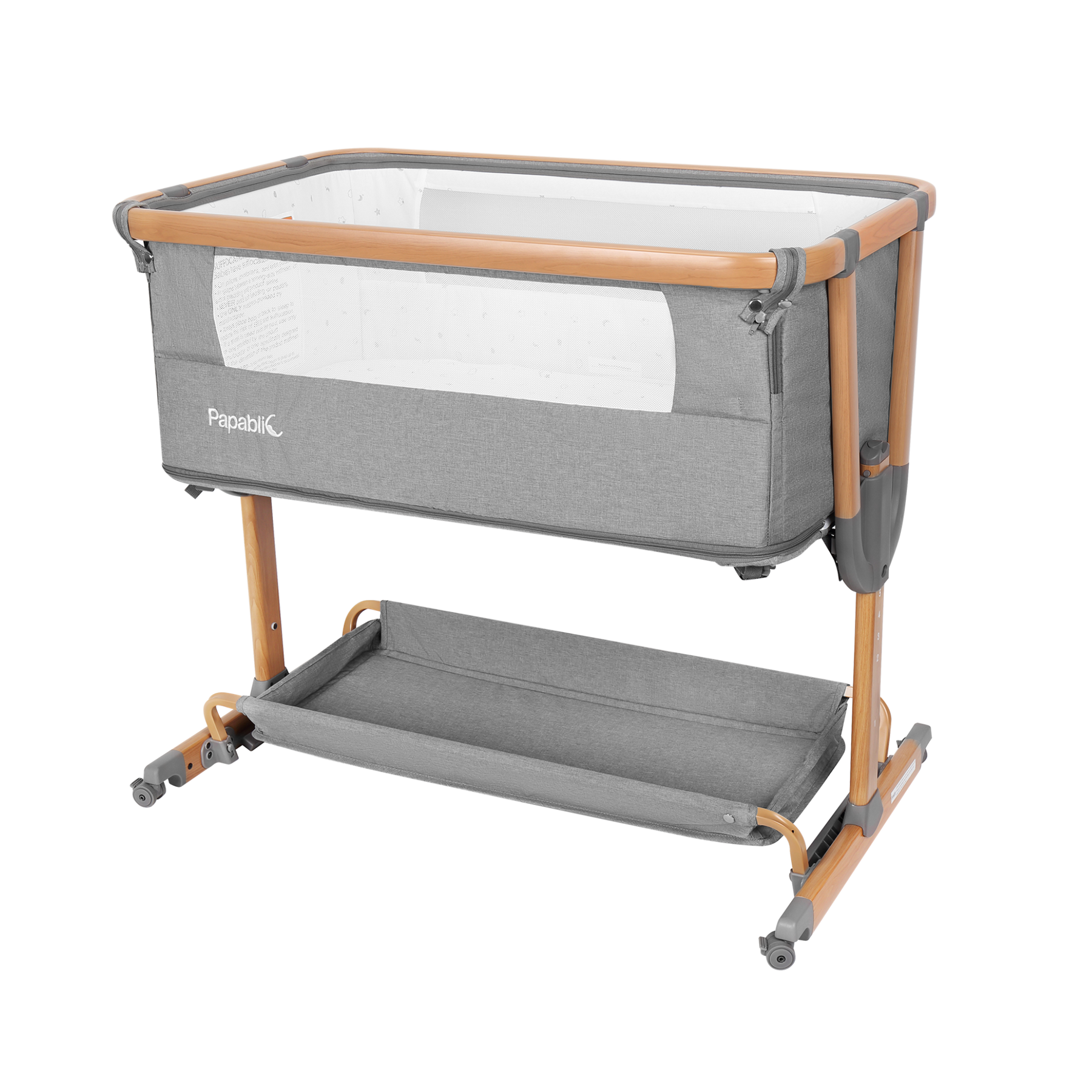 4-in-1 Baby Bassinet with Playard Extension