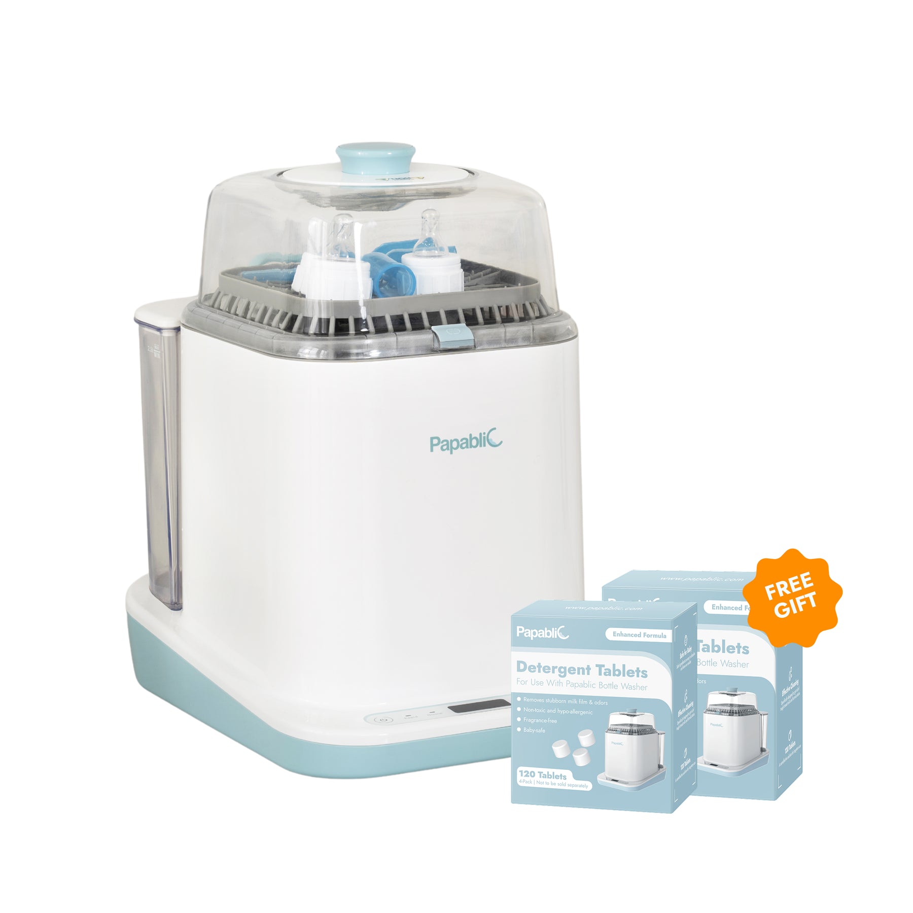 Baby Bottle Washer Sterilizer and Dryer All in One Bottle Cleaner