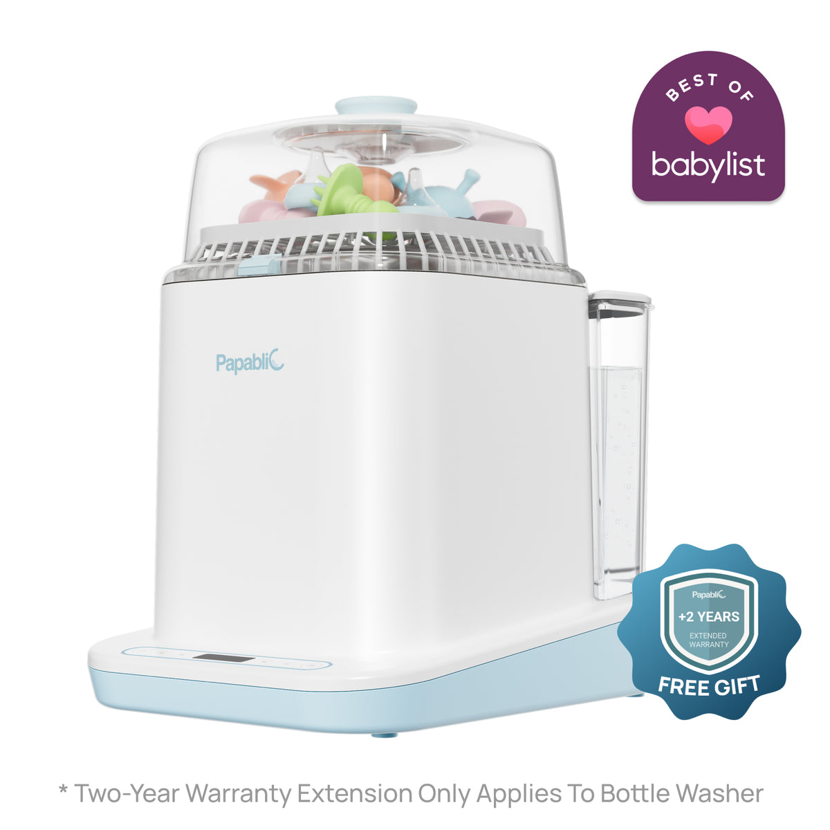 Baby Bottle Washer Sterilizer and Dryer All in One Bottle Cleaner