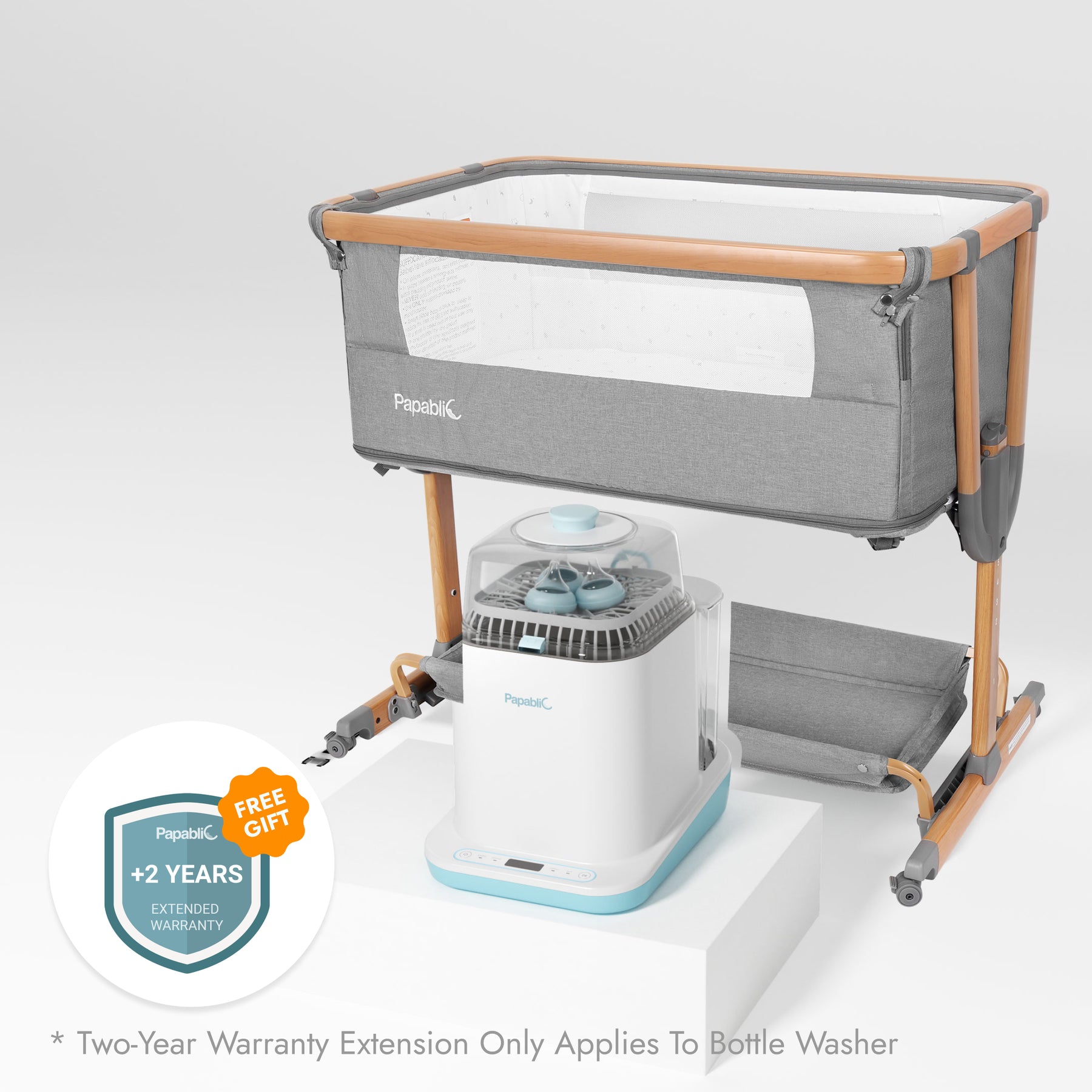 Baby Bottle Washer & 4-in-1 Baby Bassinet Set