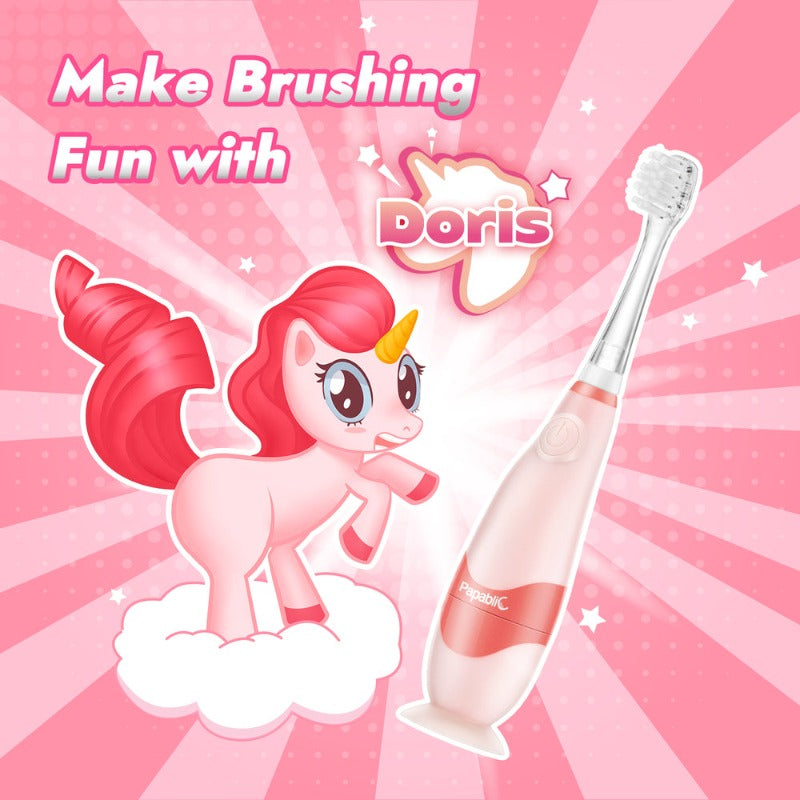 Papablic Toddler Sonic Electric Toothbrush