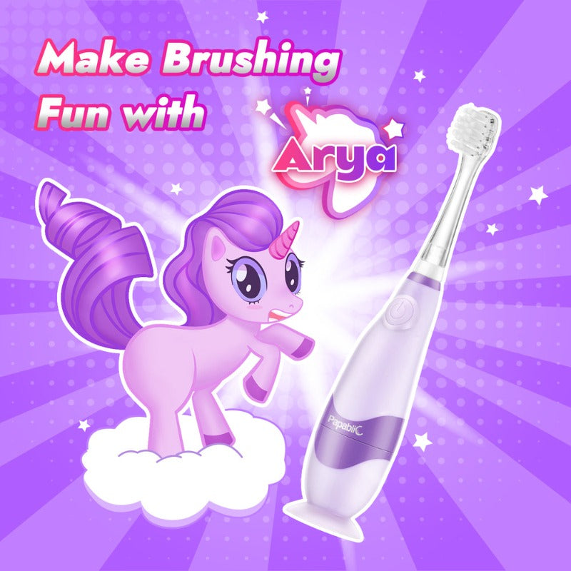 Papablic Toddler Sonic Electric Toothbrush
