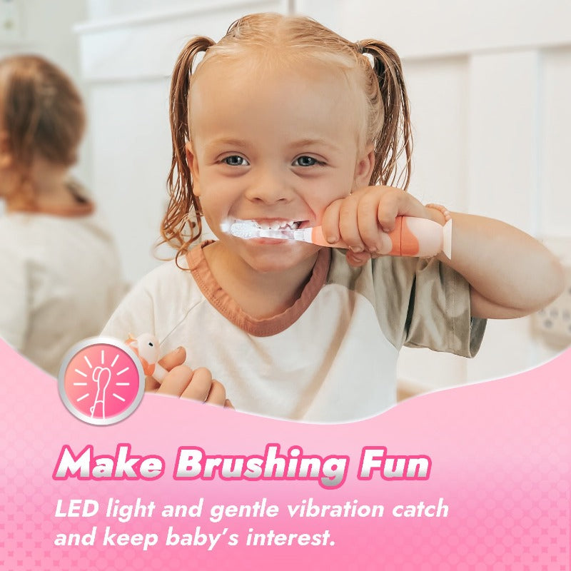 Papablic Toddler Sonic Electric Toothbrush