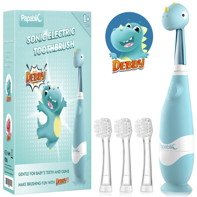 Papablic Toddler Sonic Electric Toothbrush