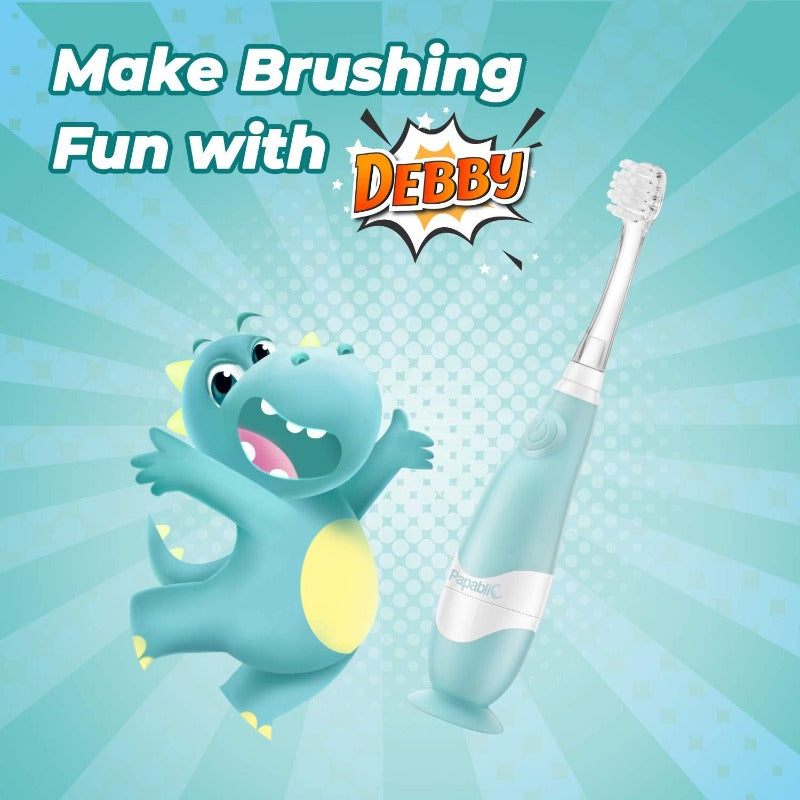 Papablic Toddler Sonic Electric Toothbrush