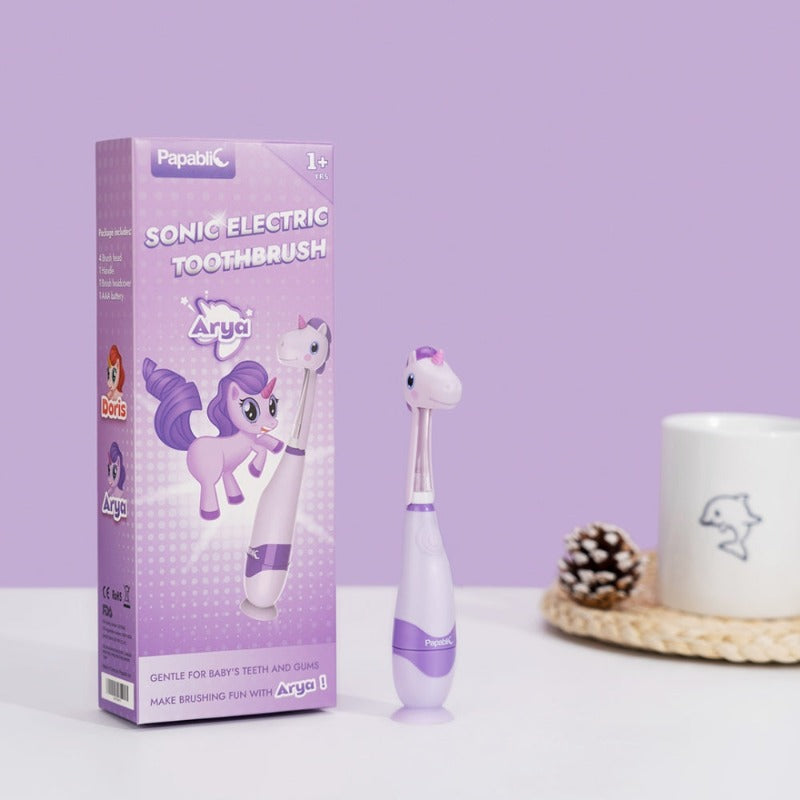 Papablic Toddler Sonic Electric Toothbrush