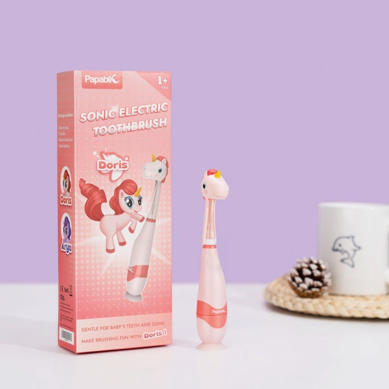 Papablic Toddler Sonic Electric Toothbrush