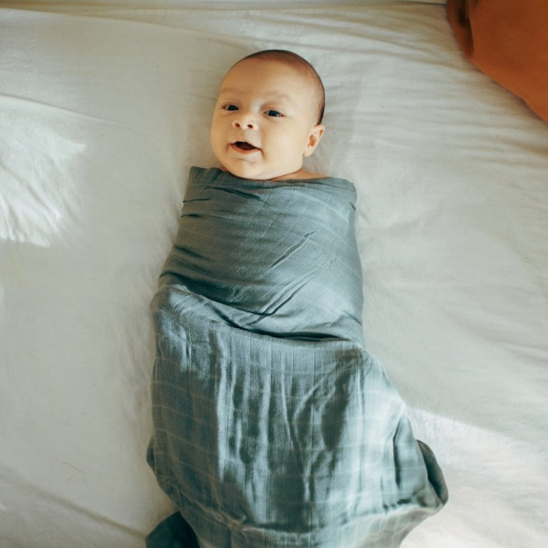 Baby Swaddle Blanket [4 Pack/Solid] - Papablic