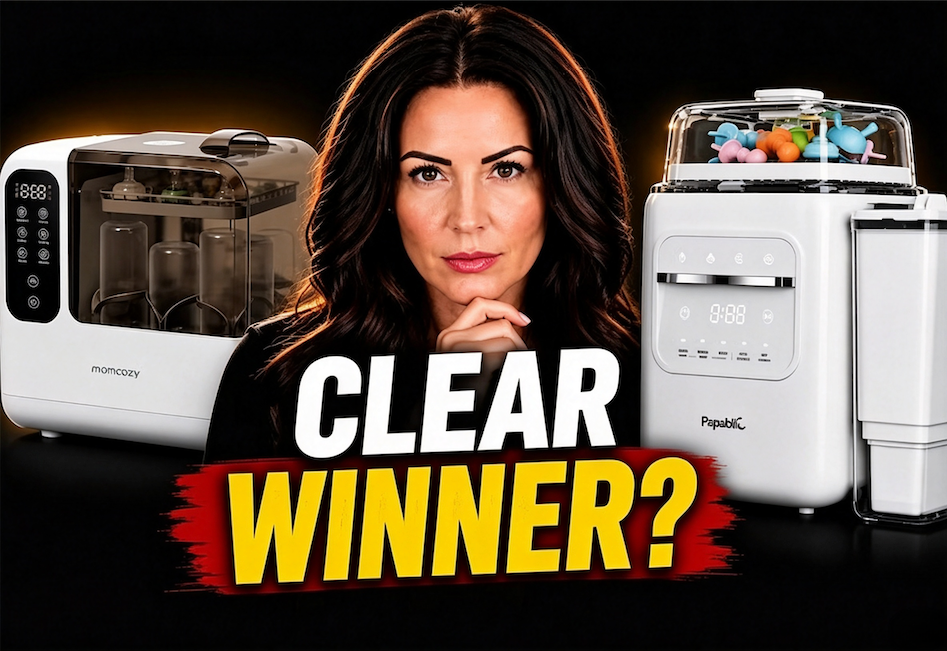 Papablic SafeguardPlus vs. Momcozy D8: Which Baby Bottle Washer Is Better?