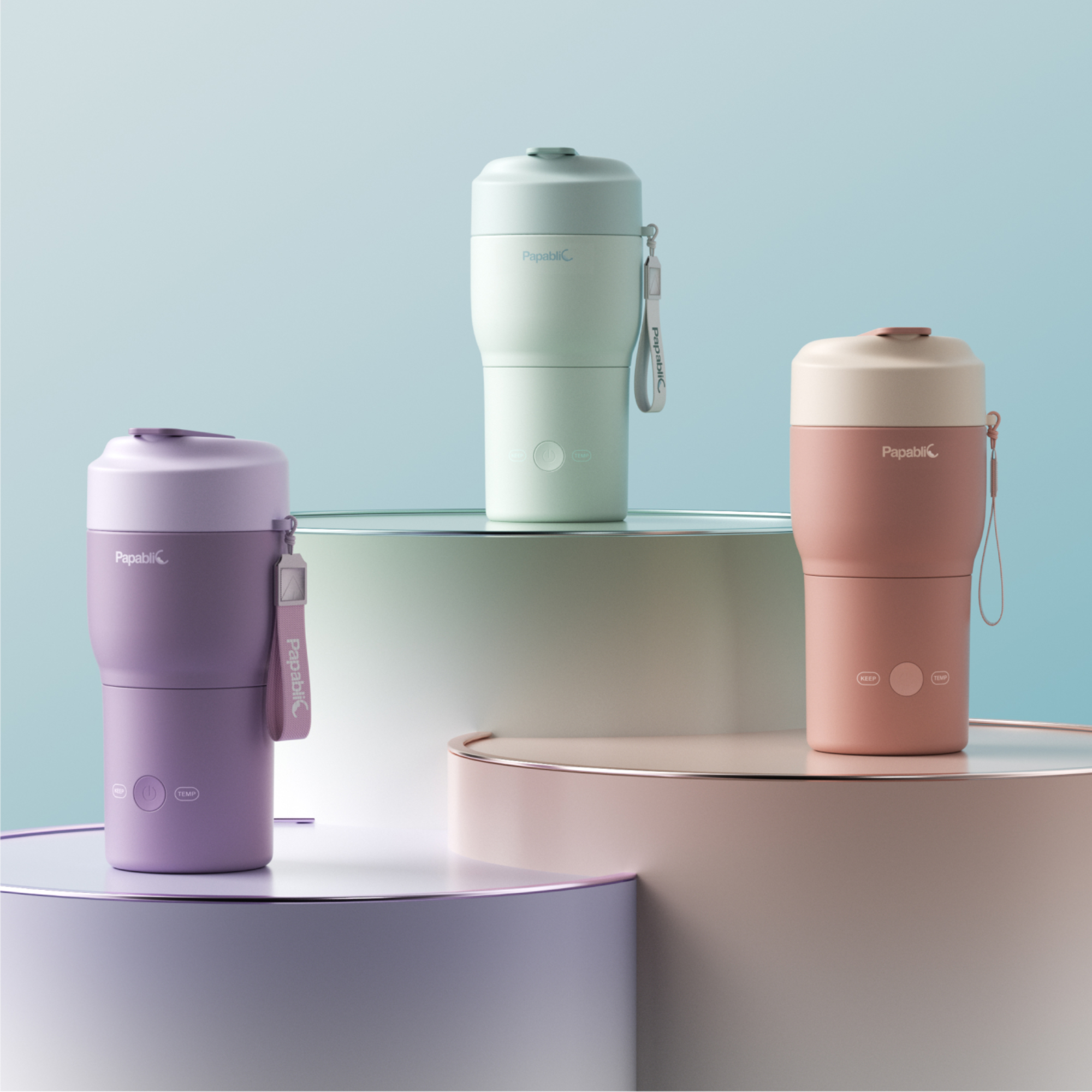 Papablic Portable Bottle Warmer and Sterilizer On the Go Pro 