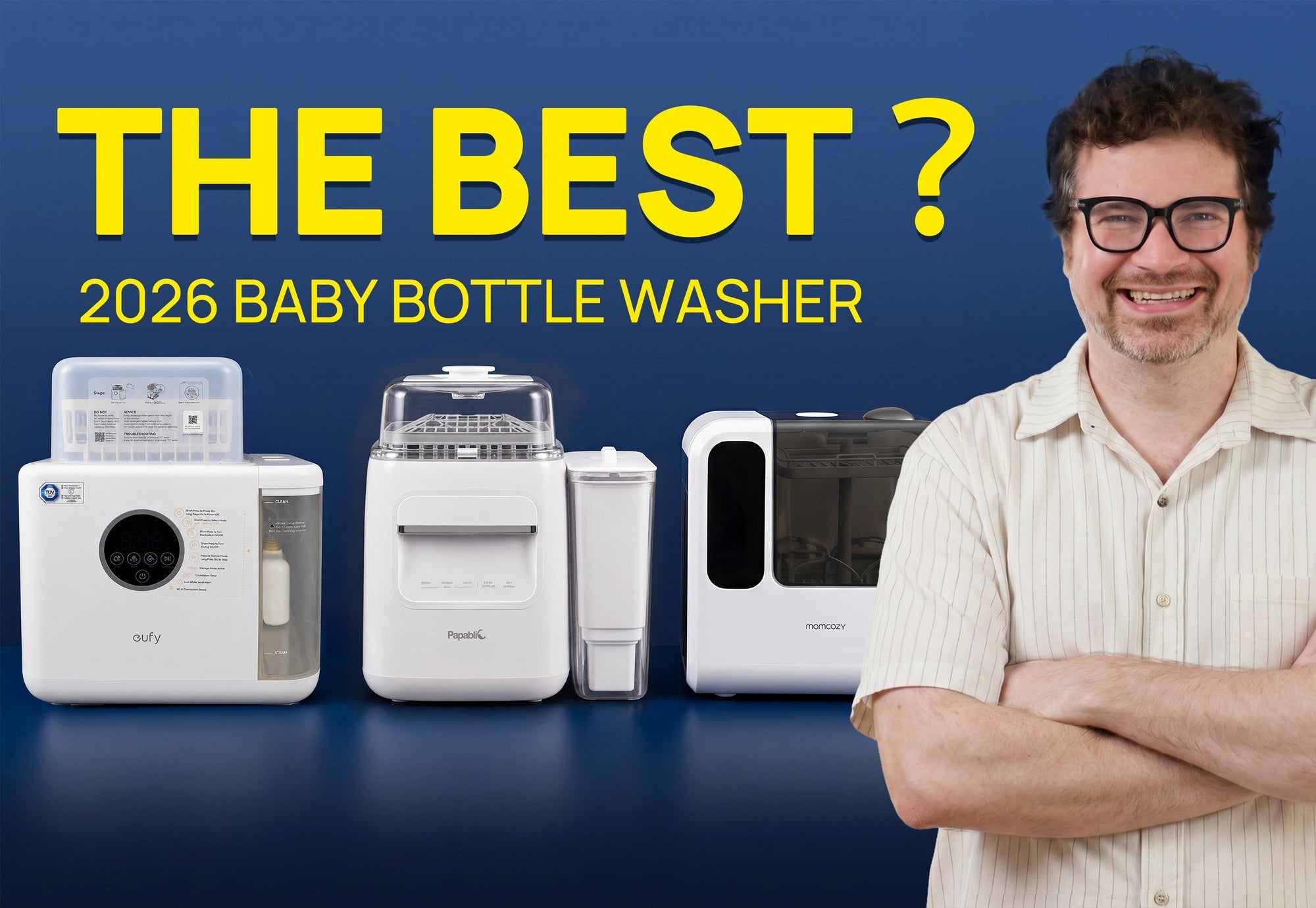 Momcozy D8 vs Papablic Safeguard Plus vs Eufy S1 Pro: Which Bottle Washer Is Worth Buying in 2026?