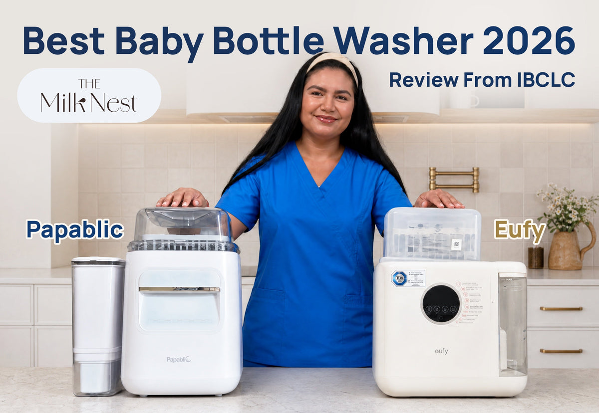 Best Baby Bottle Washer 2026: Papablic SafeguardPlus vs Eufy S1 Pro | Honest Review From Breastfeeding Specialist