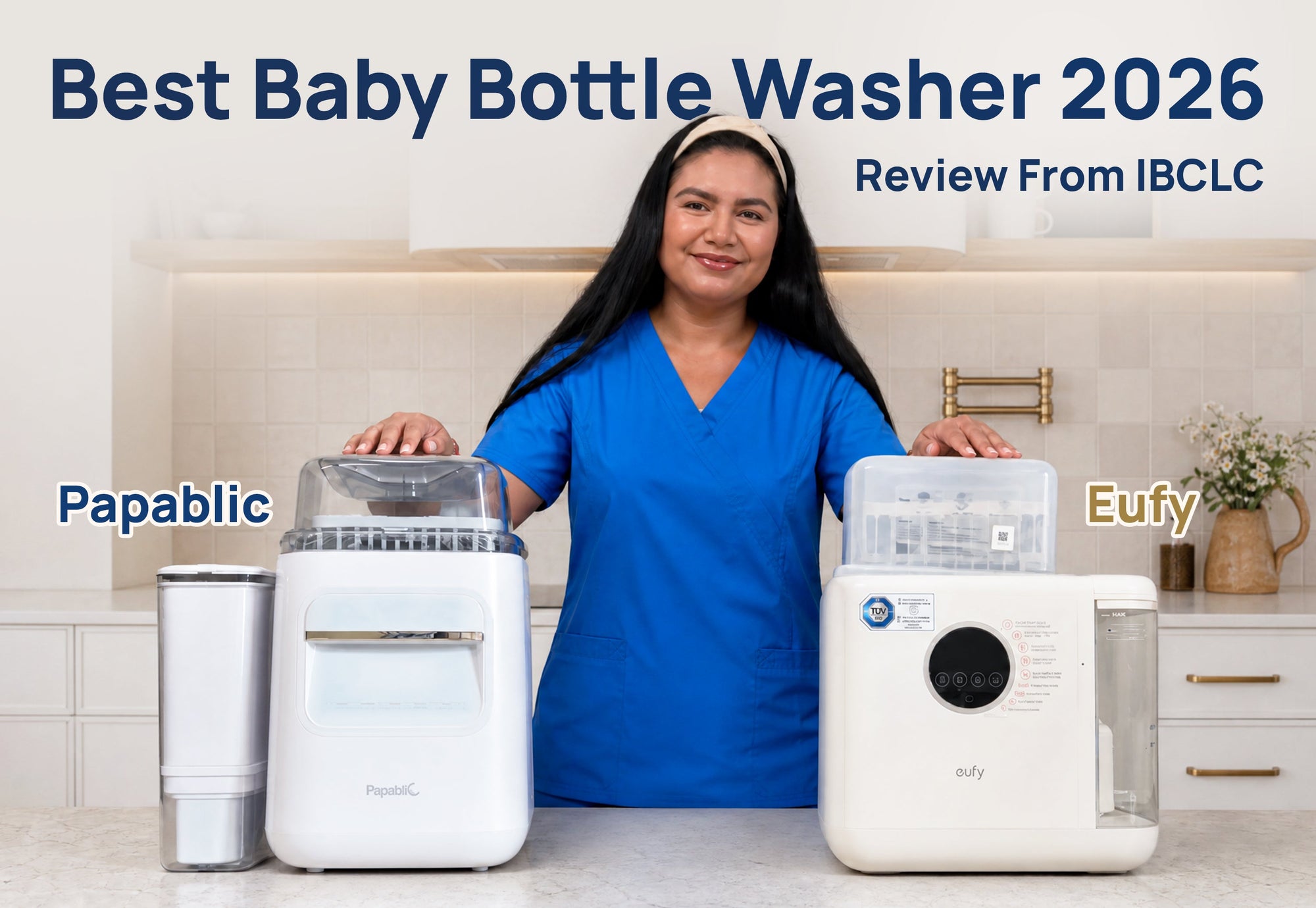 Best Baby Bottle Washer 2026: Papablic SafeguardPlus vs Eufy S1 Pro | Honest Review From Breastfeeding Specialist
