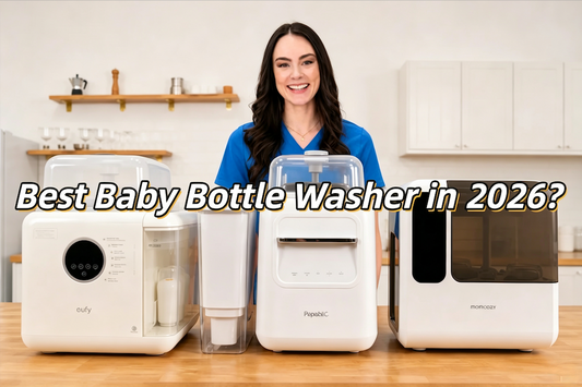 The Best Baby Bottle Washer in 2026? Comparing the Papablic SafeguardPlus, Momcozy D8 & Eufy S1 Pro