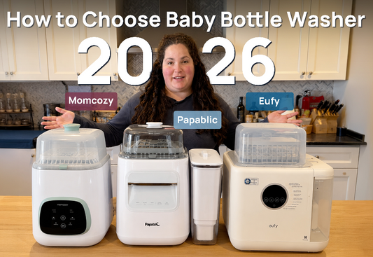 How to Choose the Best Baby Bottle Washer 2026: Eufy vs Momcozy vs Papablic Comparison From a CLC
