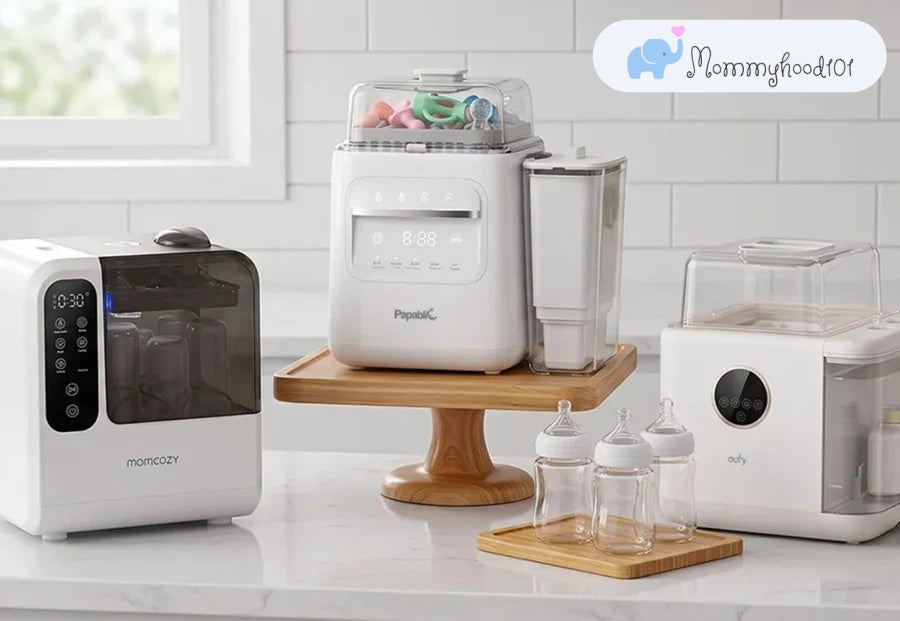 Compared: Papablic SafeguardPlus vs Eufy S1 Pro vs Momcozy D8 Baby Bottle Washers