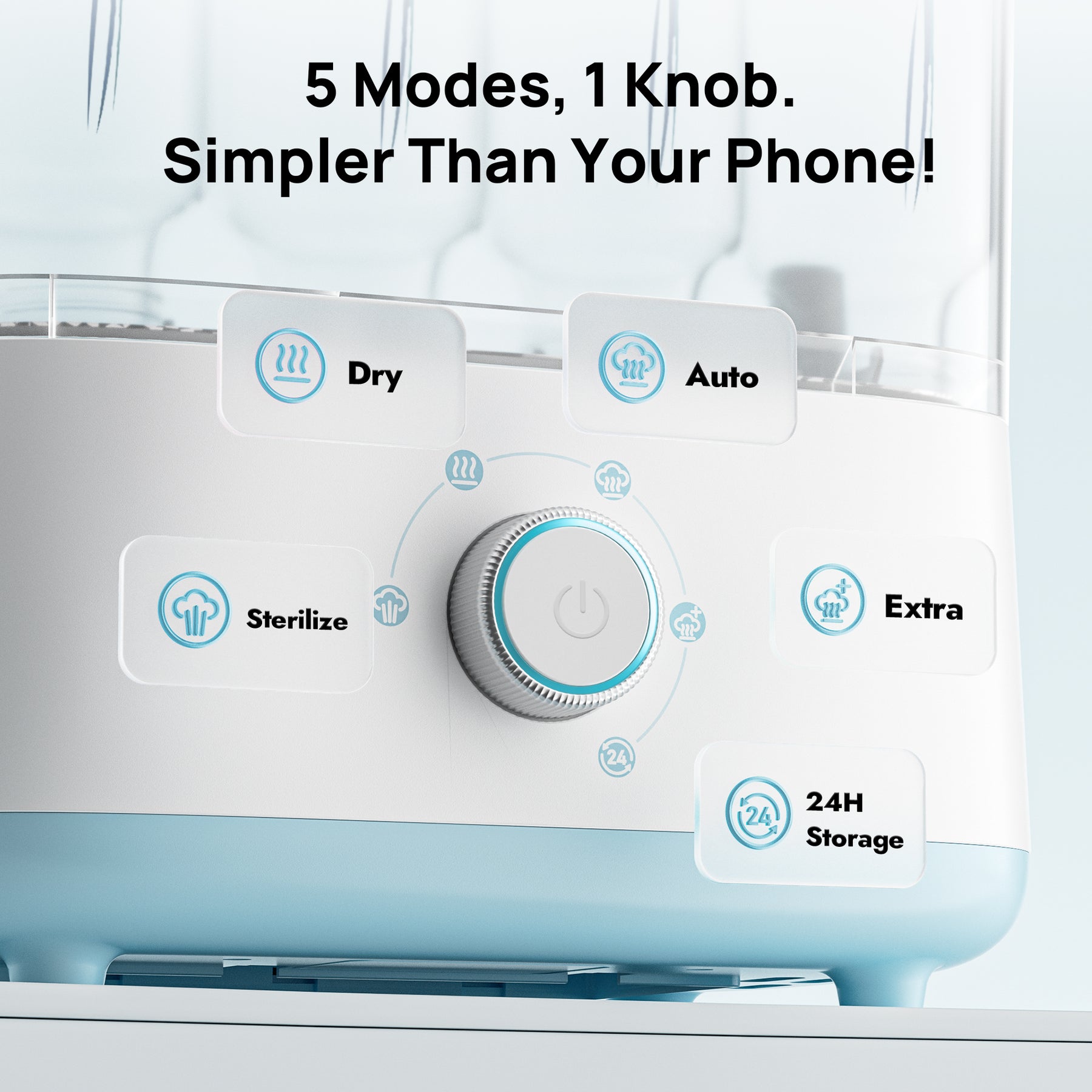 5 in 1 Baby Bottle Sterilizer and Dryer