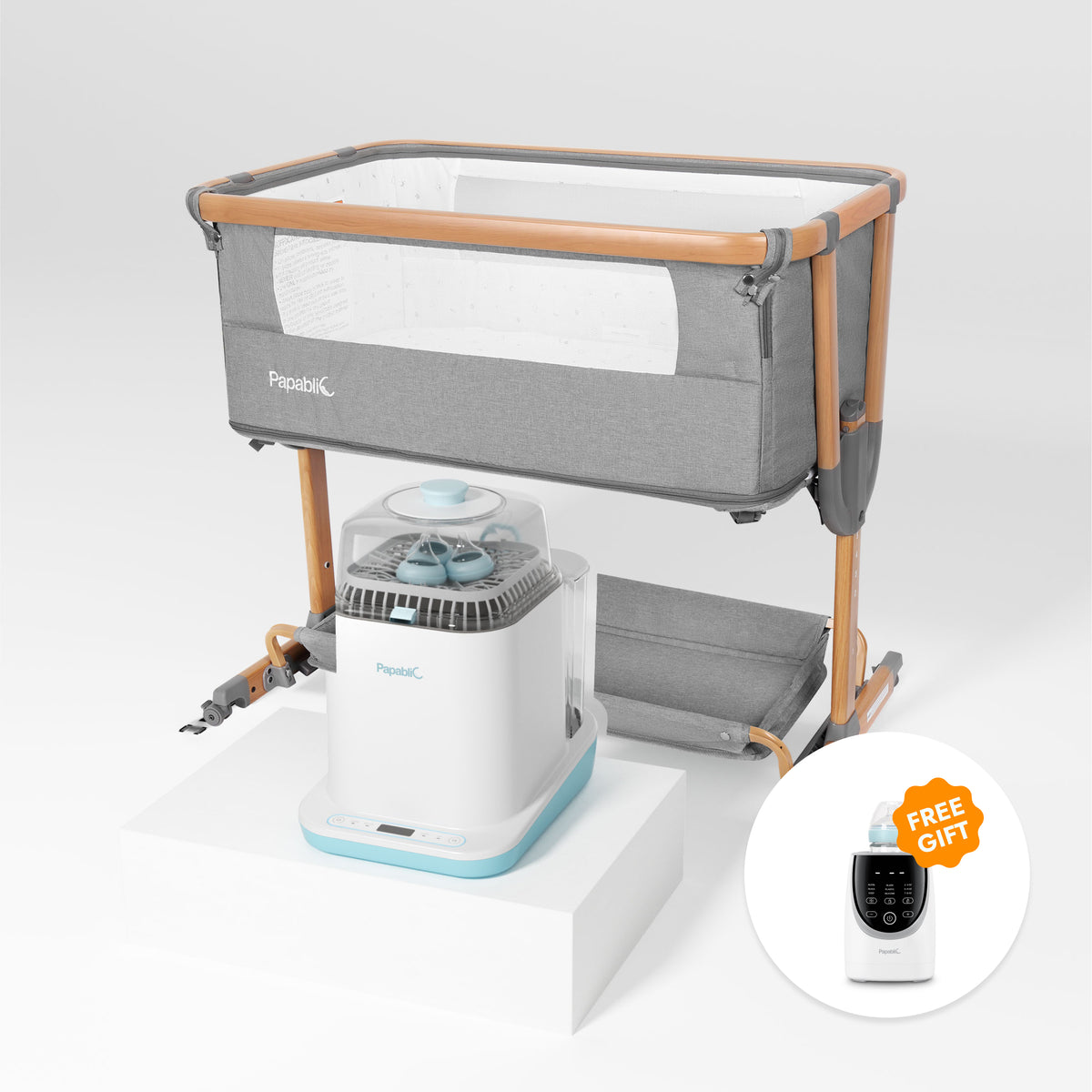 Baby Bottle Washer & Portable Bottle Warmer Set