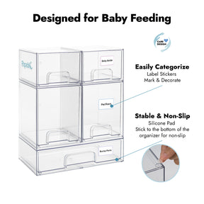 Smart Baby Bottle Station- Baby Bottle Oragnizer