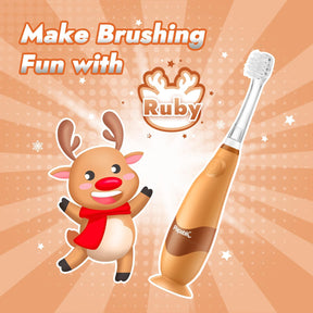 Papablic Ruby Toddler Sonic Electric Toothbrush