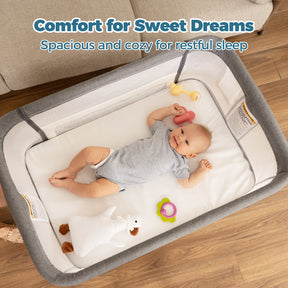 Papablic Baby Bedside Bassinet - Main Image