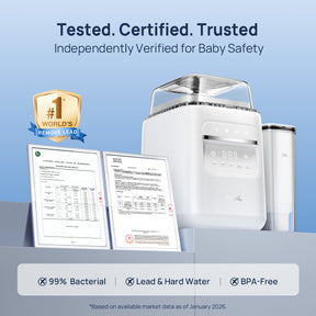 Papablic SafeguardPlus™ Baby Bottle Washer System