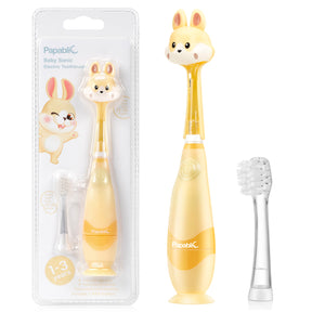 Bunny Toddler Sonic Electric Toothbrush for Ages 1-3 Years