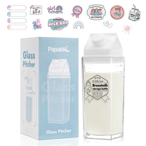 Glass Breastmilk Storage Bottle