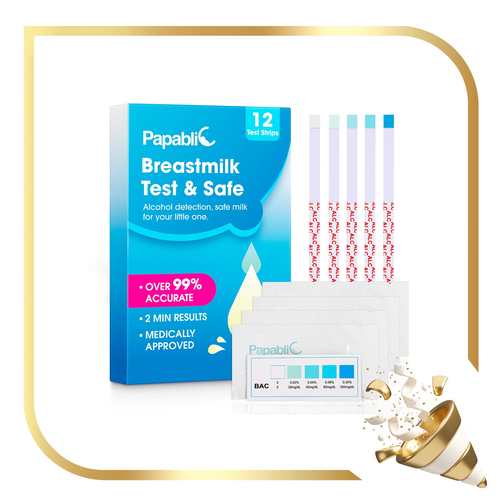 Breastmilk Alcohol Test Strips