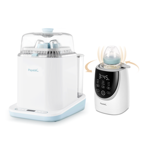 Baby Bottle Washer with 180 Detergent & Tablets Swirlable Bottle Warmer Set