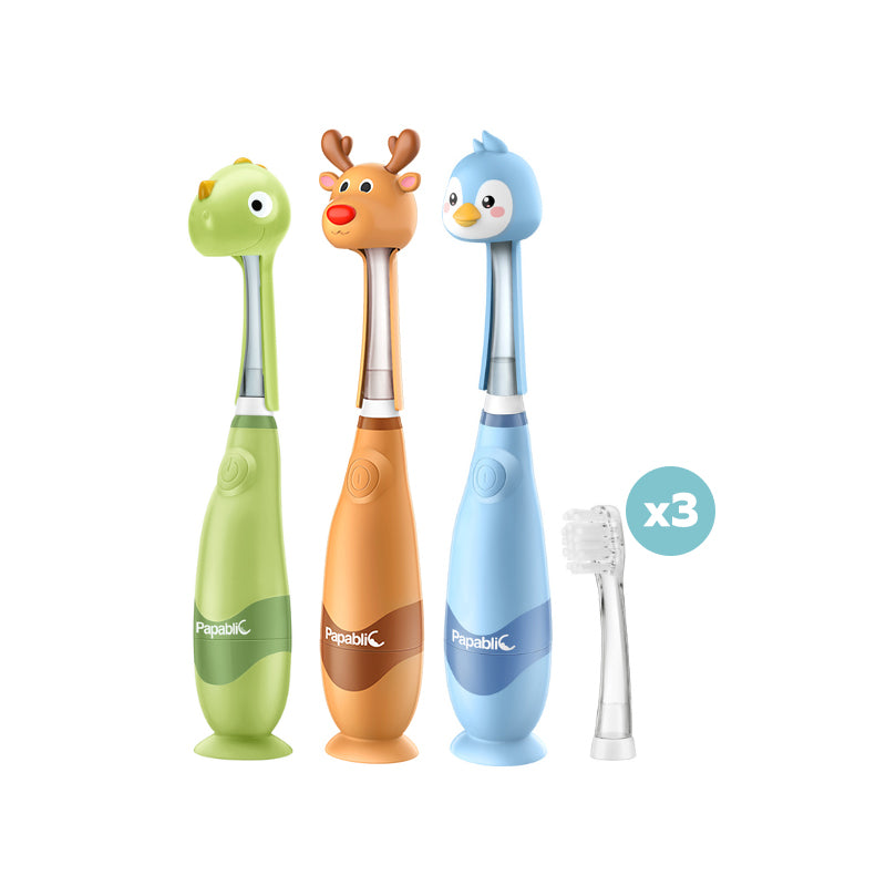 Ruby, Pippin, Max Sonic Electric Toothbrush Set