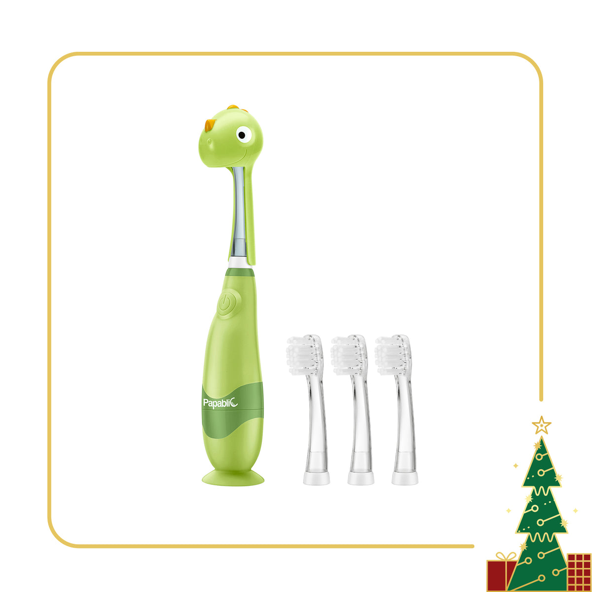 Max Toddler Sonic Electric Toothbrush for Ages 1-3 Years