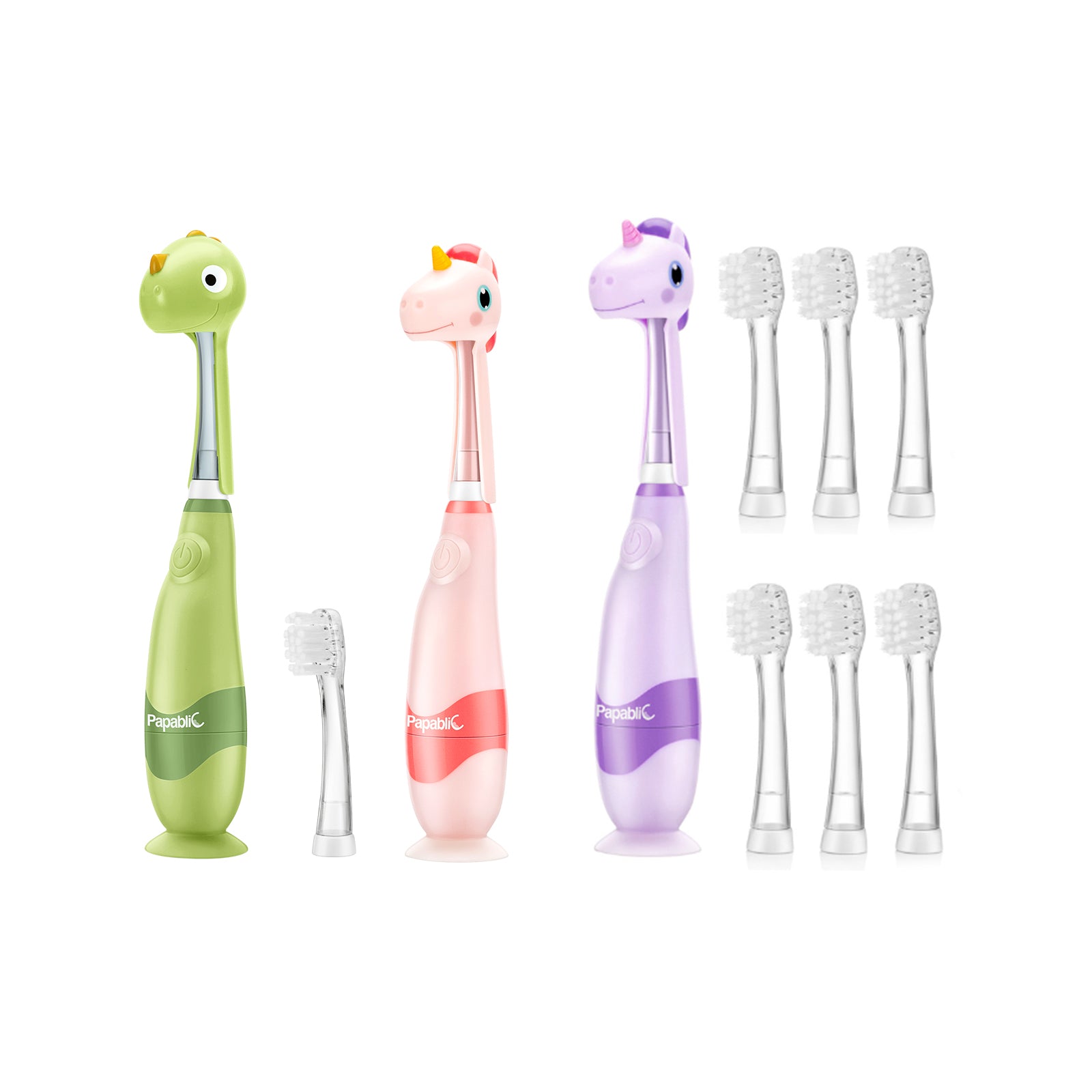 Arya, Doris, Max Sonic Electric Toothbrush Set