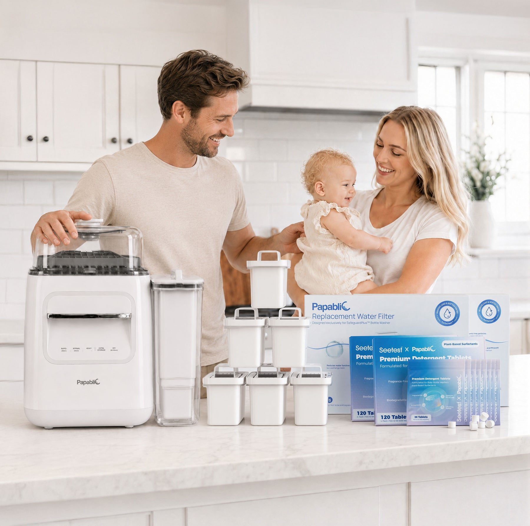 6-Month Maintenance Kit for Papablic SafeguardPlus Bottle Washer