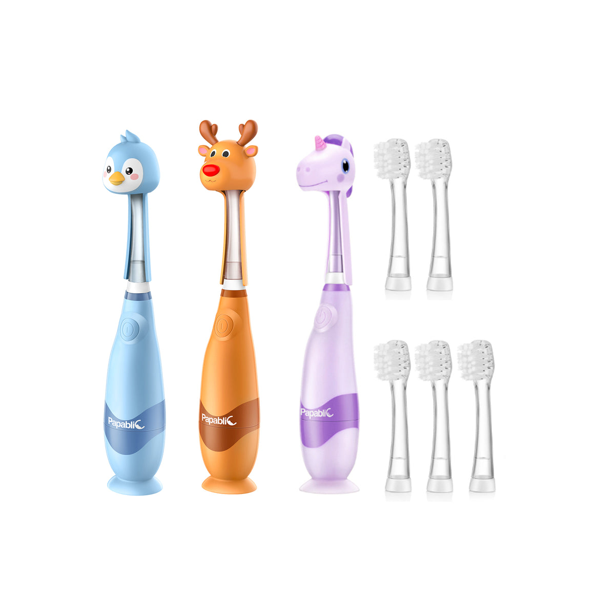 Arya, Pippin, Ruby Sonic Electric Toothbrush Set