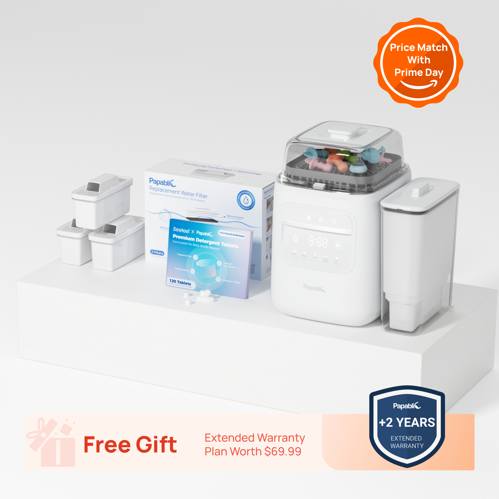 SafeguardPlus™ Baby Bottle Washer Refills Kit