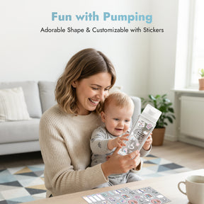 Glass Breastmilk Storage Bottle