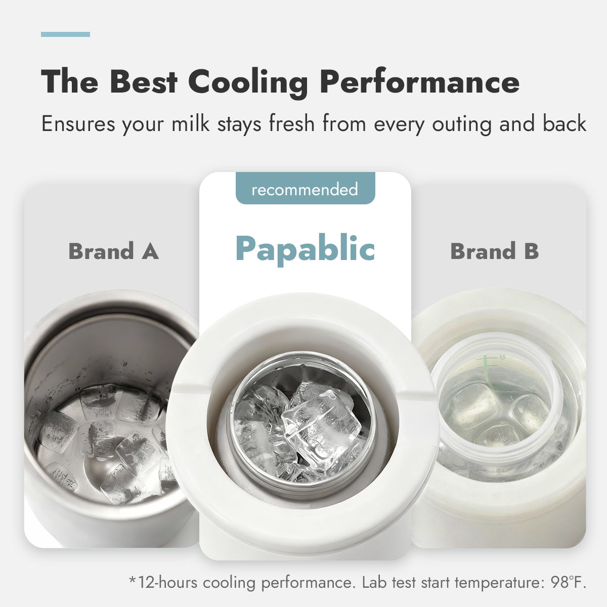Papablic CapsuleChill™ Breast Milk Cooler